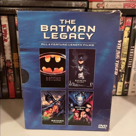 The Batman Legacy 4- DVD Movies (Box Set) 1 NEW - Picture 3 of 5